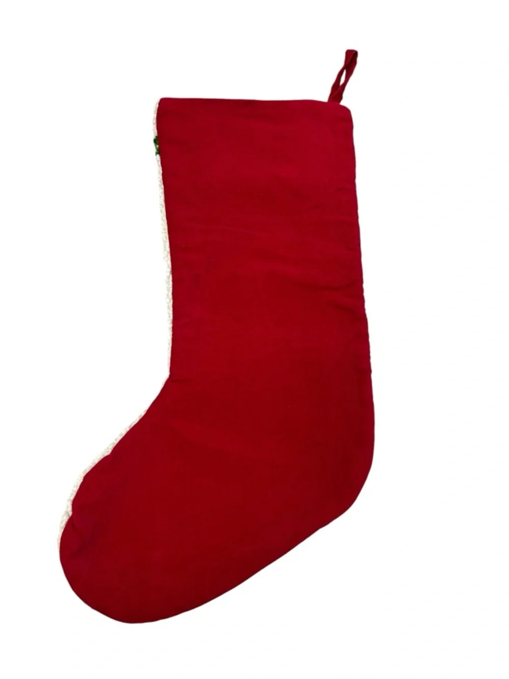 Pier 1 Imports Nutcracker Christmas Stocking Hooked Rug Yarn 3D Hat Holiday